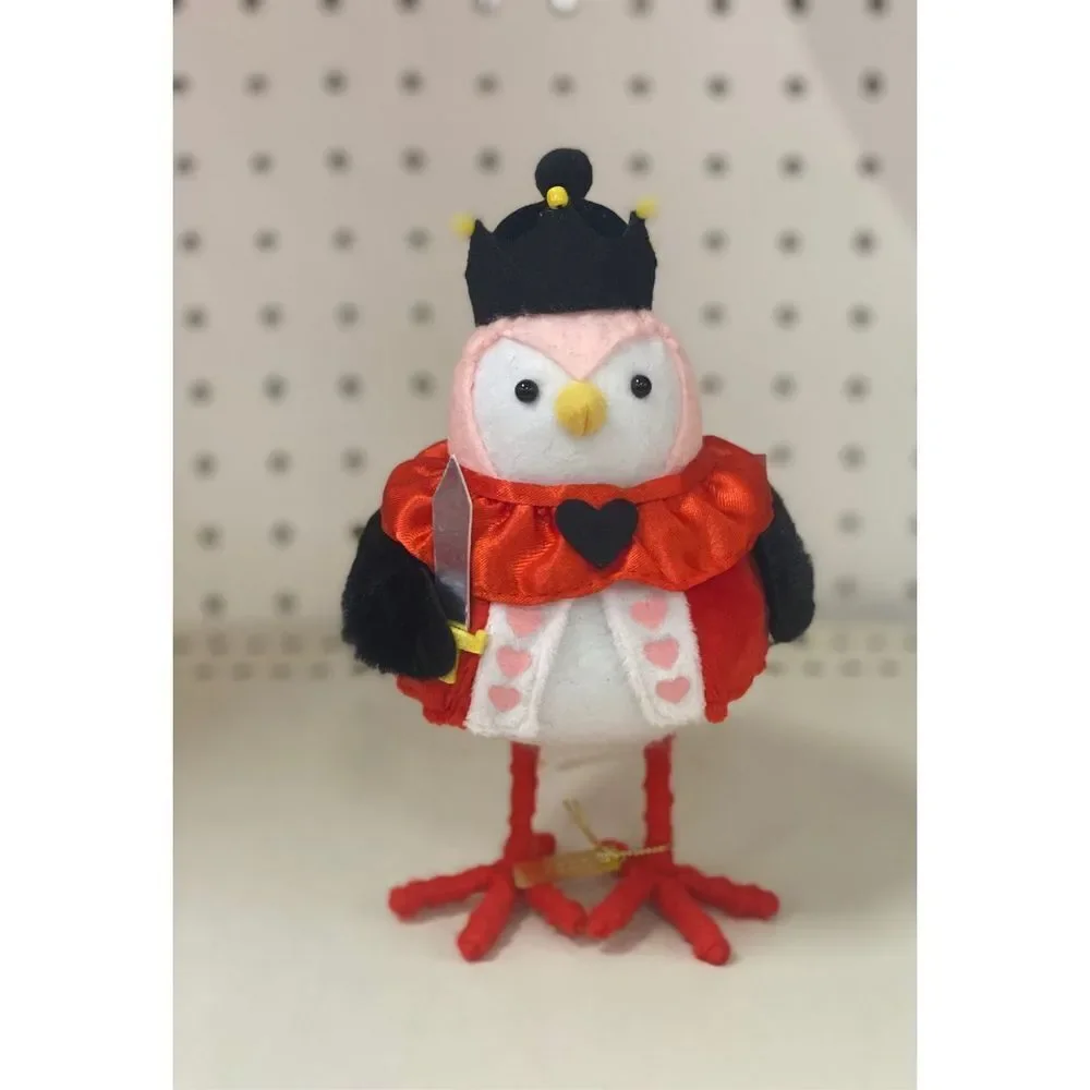 Target Valentine Fabric Feathery Friends Bird King of Hearts Spritz